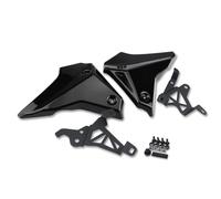 Ailette De Spoiler De Moto pour MT09 pour MT-09 MT 09 SP Gen 3 Et Gen 4 21-25 Remplissage Panneaux Latéraux Avant Cache Plaque Décorative Cadre Et Carénage Moto Aileron Avant(Pearl Black)