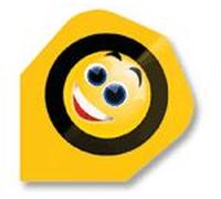 Ailette Fléchette Quadro smile