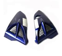 Ailettes aérodynamiques Capot de réservoir d'air pour Moto Yamaha YBR125, YBR125G, YBR 125 et 125G Moto Déflecteur(07 Blue)