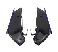 Ailettes aérodynamiques Convient pour BMW S1000RR 2019-2023 S 1000 RR 19-23 Moto Downforce Sport Becquets Latéraux Déflecteur de Vent Aérodynamique Moto Déflecteur(Blue)