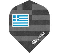 *Ailettes de fléchettes Designa - extra solides - Std - Grèce
