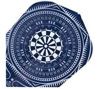 Ailettes Harrows Quadro 2001 Dartboard Bleue Multicolore G