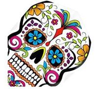 Ailettes Harrows Quadro 2003 Skull Coloré Multicolore G