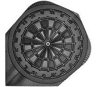 Ailettes Harrows Quadro 2004 Dartboard Grise Multicolore G