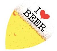 Ailettes Harrows Quadro 2064P I Love Beer Multicolore G