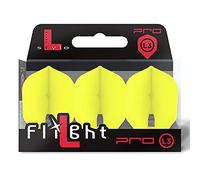 Ailettes L-Style: L3 Pro Shape - Univerelle - pour Toutes fléchettes - Jaune