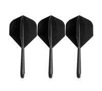 Ailettes pour fléchettes - Lot de 3 accessoires de fléchettes intégrés, ailettes et tiges professionnelles pour jeux de pub, tournois, pratique et entraînement