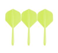 Ailettes pour fléchettes | Lot de 3 pièces Professionnelles pour fléchettes - Ailettes et tiges d'entraînement pour matchs, pub, Tournois, Jeux décontractés