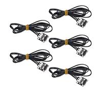 Ailgely 5 Pcs End Stop Limit Switch 3 Pin Retardant for Ender 3 Printer, High Safety, Great Stability, Compact Size, Plug and Play, Easy to Use, NO NC Controls, AC 250V 1A, PCB