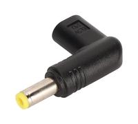 Ailgely Adaptateur d'alimentation USB C vers DC, Charge Rapide PD 100 W, Angle de 90 Degrés, pour Charger Un Ordinateur Portable, Léger et Efficace, Prend en Charge 18-100 W, Réglage