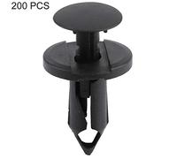 Ailgely ANR2224 Clips de Rivets pour Passage de Roue de Pare-chocs Automatique, Clips Premium pour avec Pousser pour Fermer, Vissés pour Libérer, 20/50/100/200 Pièces en Option (Deux cents paquets)