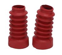 Ailgely Botte D'amortisseur Avant, Cache-Poussière de Fourche Avant en Caoutchouc, Remplacement pour DIO 18/27/28/34/35, Remplacement pour Jog50 Jog90, Mieux Répondre à Vos Demandes avec (Rouge)