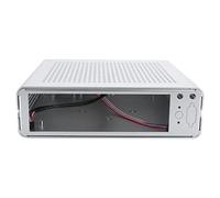 Ailgely Châssis G60S HTPC Boîtier MiniITX Entièrement en Aluminium pour Une Utilisation sur Ordinateur de Bureau Compact, Fonctionnement Silencieux, adapté au Salon et à L'affichage Numérique,