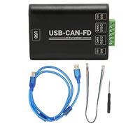Ailgely Convertisseur USB Industriel vers Can FD pour Applications de Surveillance et de Contrôle, Prise en Charge Double Protocole, Aluminium Durable 96 X 104 X 25 Mm