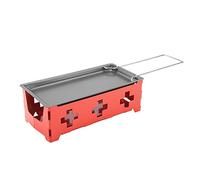 Ailgely Ensemble de Raclette de Fromage Antiadhésif Portable, bonté au Fromage Maximal pour le Plaisir de (Ensemble de poignée en acier, support de poêle)