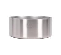Ailgely Gamelle Antidérapante en Acier Inoxydable pour Animaux de Compagnie, Conception à Large Ouverture pour Chiens et Chats, Utilisation en Intérieur, 1 unité (Grand 100oz 3000ml)