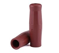 Ailgely Guidon Classique de Style Bouteille de, Surface Antidérapante Douce, Longue Durée de Vie, Poignées 7/8#1 Pouce, Remplacement Facile à Installer avec des Barres de Poignée de 22 (Café)