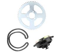 Ailgely Kit Chaîne, Boîte de Vitesses et Pignon en Aluminium, adapté au Mini Moteur avec des Performances Stables, fabriqué en Matériau de Haute qualité