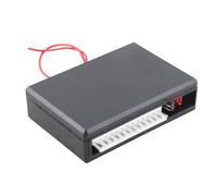 Ailgely Kit D'entrée sans clé, Serrure de Porte Universelle de Voiture, Système Commande Centrale à Distance avec Indicateur LED, Noir