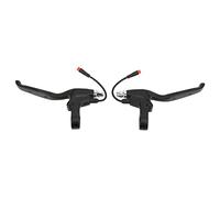 Ailgely Levier de Frein pour Scooter électrique, Ensemble Haute Performance, Poignée Gauche Droite, Connecteur à 2 Broches, 10 Pouces, Noir