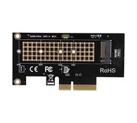 Ailgely M.2 NVMe SSD vers Adaptateur PCIE 3.0 X 4 | Compatibilité améliorée, performances de latence faibles, prend en charge divers emplacements PCIE