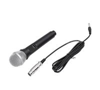 Ailgely Microphone Portable avec Option Filaire pour Un Chant karaoké et des Réunions Faciles, adapté à Une Utilisation Domestique et Mobile