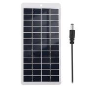 Ailgely Mini Panneau Solaire Polycristallin à Haute efficacité de Conversion - Générateur Solaire Polyvalent avec Connexions à Pince (Port)