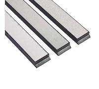 Ailgely Outil D'affûtage en Diamant, Pierre à Aiguiser Grain 240/600/1000 avec Base, Affûteur de Couteaux de Cuisine Portables, 3 Pièces/paquet