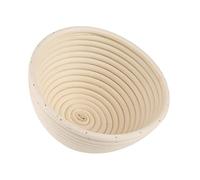 Ailgely Panier à Pain Rond pour Boulangers, Rotin Naturel, Mode de Vie Sain, fabriqué en Rotin Naturel, Non Toxique, Conforme aux Normes Alimentaires, Idéal pour les Boulangers, Panier à (18 * 9 cm)