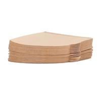 Ailgely Papier Filtre à café de 100 Pcs, Pulp en Bois Jetable de Forme à Cône de Forme de café pour Verser sur le Brasseur, Machine à café, Adaptée aux Drapés Coniques (V01 Filtre Papier 100 pièces)