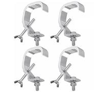 Ailgely Pince D'éclairage de Scène 30-52 Mm, Kit de Crochet en Aluminium Robuste, Charge de 20 Kg, Lumière de Tête Mobile avec Conception de Dents Antidérapantes, Pince à Crochet