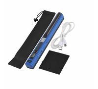 Ailgely Scanner Portable, Scanner Portable USB Pen Scanner Scan JPG/PDF USB 2.0, pour Banque, Assurance, Instituts de Recherche (Bleu)