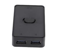 Ailgely Sélecteur Haute Vitesse USB Sharing Switch pour 2 Ordinateurs Afin de Partager 1 Imprimante Effort, Permettant des Flux de Travail Rationalisés pour les Bureaux à Domicile