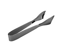 Ailgely Tongles de Glace, Acier Inoxydable de qualité Alimentaire, Empêche les Pincements de Sucre à Glisser avec une Conception Mince, adapté aux Glaçons, aux Cubes de Sucre, aux (Plaqué noir)