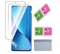 AILIKA 2 film Hydrogel Transparente Haute Résistance compatible avec TCL 50 5G Protection Écran Anti Chocs Anti Rayures Couverture Complète Ultra Fine