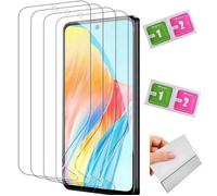 AILIKA- 4 films hydrogel HD pour écran de smartphone téléphone Oppo A53s, souples, transparents, effet lisse, tactile précis