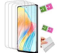 AILIKA Boîte de 4 films hydrogel Compatible avec Oppo Gt5 Pro - Sécurité avancée, revêtement anti-traces & clarté parfaite