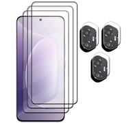 AILIKA Compatible avec honor 300- kit complet 6 pieces avec verre trempe renforce pour ecran tactile et camera arriere protection ecran