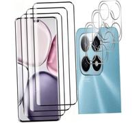 AILIKA Compatible avec honor x8a 5g- lot premium ecran + lentilles camera verre trempe resistant + defense complete pour la camera protection ecran