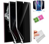 AILIKA Compatible avec iphone 4 -lot de 2 films anti-espion anti-espion en gel - resistance maximale, anti-gras, protection privee protection ecran