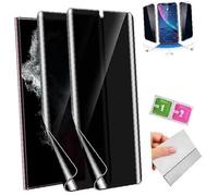 AILIKA Compatible avec motorola edge 60 fusion - film hydrogel anti-espion (x2), confidentialite totale et ecran protege protection ecran