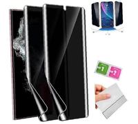 AILIKA Compatible avec redmi 15 5g - pack double film hydrogel anti-espion, filtre lateral et revetement anti-traces protection ecran