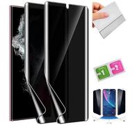 AILIKA Compatible avec redmi note 9t 5g -lot double de films écran protection privee en hydrogel - securite d'ecran, haute securite, anti-espion protection ecran