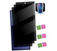 AILIKA Compatible avec samsung galaxy s22+5g : pack premium 3 verres trempes anti-regard a 30° | haute transparence protection ecran