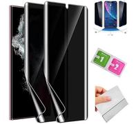 AILIKA Compatible avec sony xperia m4 aqua dual -duo de protections anti-gras écran protection privee en gel - protection anti-choc, anti-empreintes, securite visuelle protection ecran