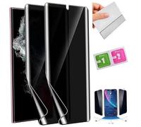 AILIKA Compatible avec xiaomi poco m6 -lot de 2 films anti-espion confidentialite renforcee en hydrogel - anti-gras, protection contre les impacts, protection privee protection ecran