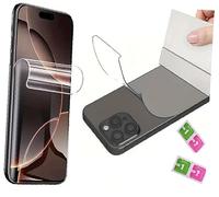 AILIKA Film double face hydrogel cristallin Compatible avec Oppo Reno 8 Lite - Protection intégrale écran + dos, installation facile