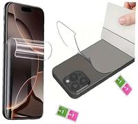 AILIKA Film double face hydrogel transparent Compatible avec Redmi Note 12 - Protection intégrale écran + dos, installation facile