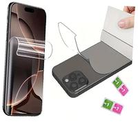 AILIKA Film double face hydrogel ultra clair Compatible avec Redmi Note 9 Pro 5G - Protection intégrale écran + dos, installation facile