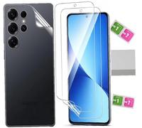 AILIKA Film écran haute transparence pour Compatible avec Redmi Turbo 5 accompagné d’une protection face arrière souple hydrogel